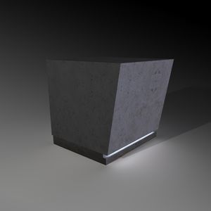 banqueta contemporânea