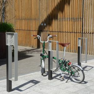 bicicletário de piso
