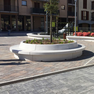 banco para espaço público contemporâneo
