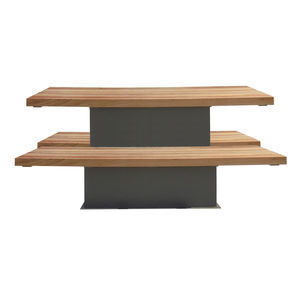 mesa de piquenique contemporânea