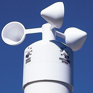 estação meteorológica de direção do vento 1