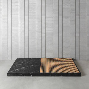 piso de box retangular