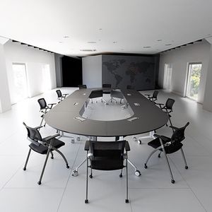 mesa de conferências contemporânea