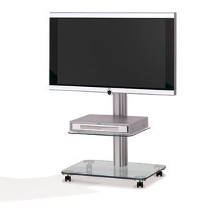 suporte de piso para TV contemporâneo