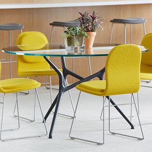 mesa de reunião contemporânea