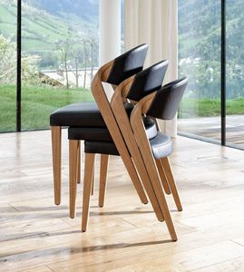 cadeira de sala de jantar contemporânea