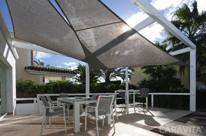 vela de sombreamento resistente a UV / sob medida / da linha comercial / triangular
