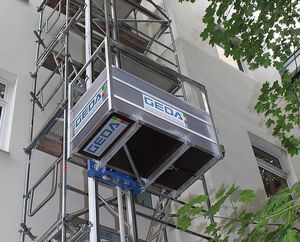 monta-carga para obras de construção