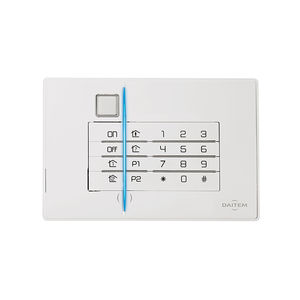teclado de controle para sistema de automação residencial