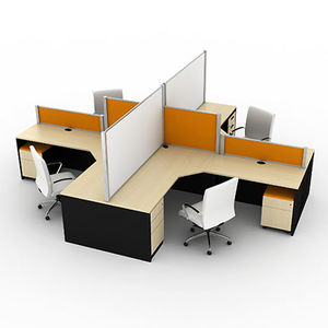 separador de estações de trabalho de mesa