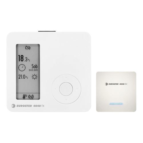 Termostato programável - 4040TXRX - EUROSTER - para aquecimento / para ar condicionado / de ambiente