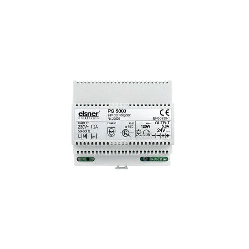 Fonte de alimentação elétrica CA/CC - PS5000 - Elsner Elektronik GmbH - para trilho DIN / com saída simples / de segurança