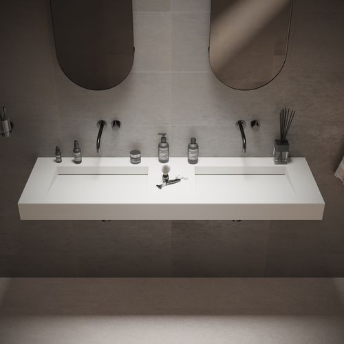 Cuba suspensa - 280178 SOLIDSQUARE-150 - IDEAVIT B.V - em Superfície Sólida / dupla / retangular