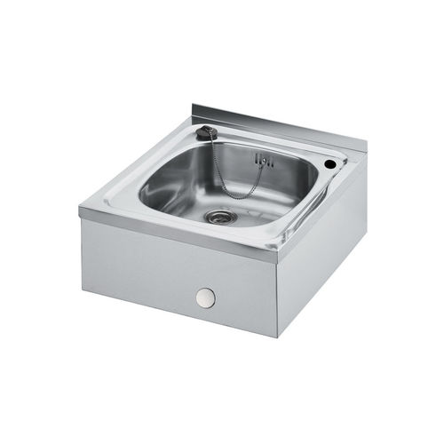 Pia com 1 cuba - 09160/0 - IDRAL SPA - sem escorredor / em aço inoxidável / suspensa
