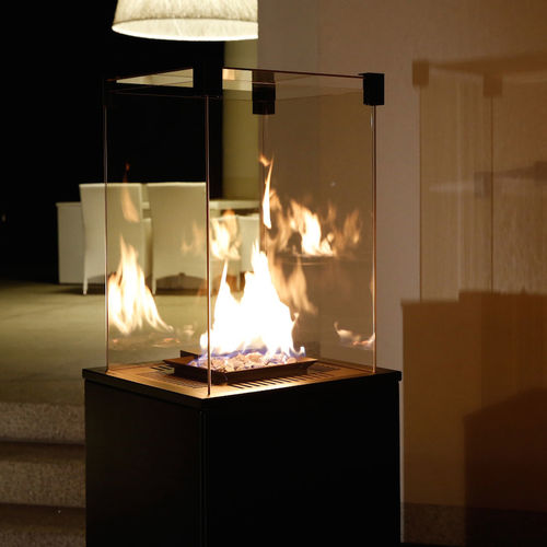 Lareira a gás - PATIO/G30/30MBAR/CZ  - KRATKI - de piso / de centro / para ambiente externo