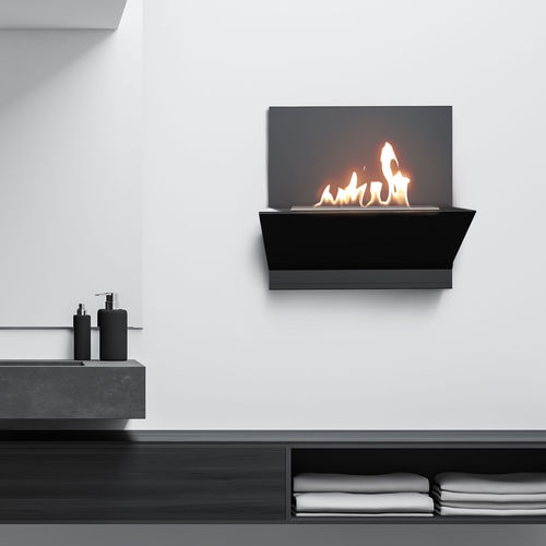 Queimador a bioetanol em aço - BESTA - KRATKI - retangular / contemporâneo / decorativo