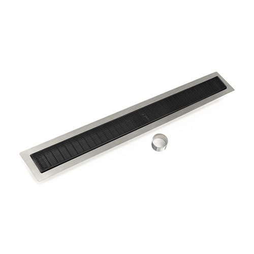 Ralo linear de chuveiro metálico - FCBAS 65 - Infinity Drain