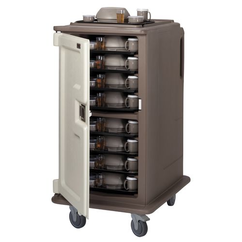 Carrinho de transporte de refeições - MDC1418T16 - Cambro - para cozinha profissional / personalizável / em polietileno