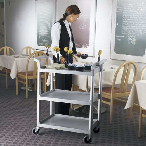 Carrinho de serviço - BC331KD - Cambro - de louça / para cozinha profissional / de transporte