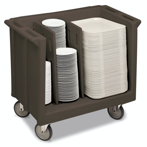 Carrinho para transporte de louças - TDC30 - Cambro - da linha comercial / em polietileno