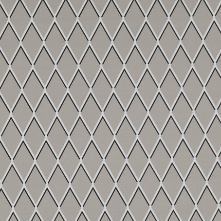 Tecido para estofados - DIAMOND - Kirkby Design - com padrão geométrico / em algodão / com motivos impressos