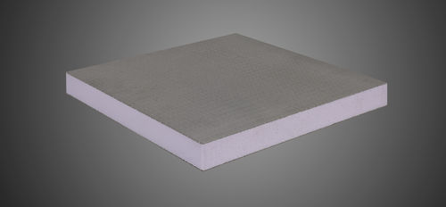 Painel sanduíche para parede - ALGOCEM - Ediltec - face em fibra de vidro / núcleo em poliestireno extrudido / Euroclasse E