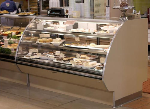 Vitrina refrigerada tipo balcão - Q3-BC  - Hussmann - para padaria / com iluminação