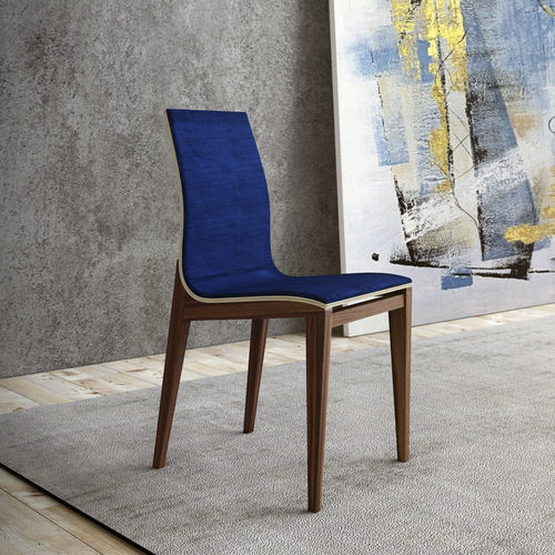Cadeira contemporânea - LEAF  - AROUNDtheTREE Design - para ambiente interno / em tecido / em couro