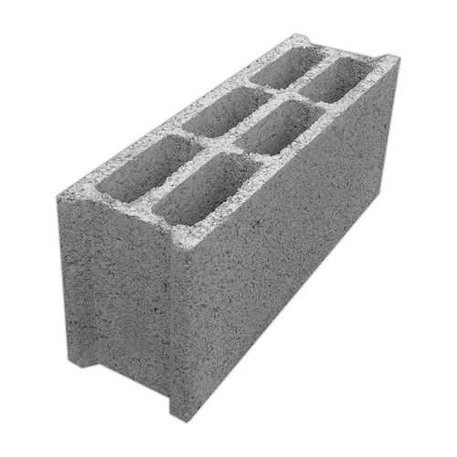 Bloco de concreto oco - A Cimenteira do Louro - celular / para parede / encaixável
