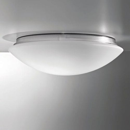 Plafon contemporâneo - BIS - Zafferano Srl - redondo / em vidro soprado / em vidro opalino