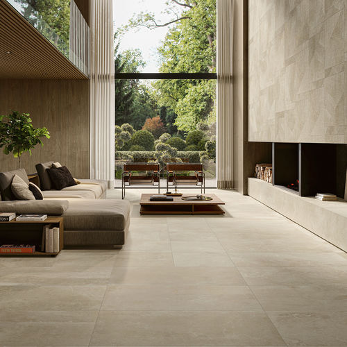 Placas de revestimento em grés porcelanato - French Stone - revigres - em pedra natural / fosca / para ambiente interno