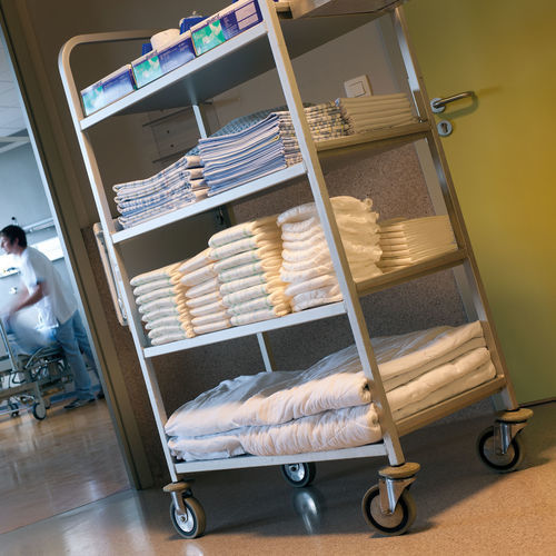 Carrinho para registos médicos - Mercura Industries - para hospital / de transporte / resistente à água