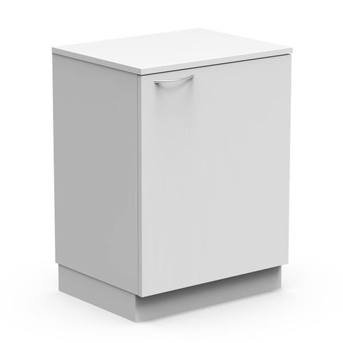 Módulo de gavetas para escritório em laminado melamínico - TMF1 - Nautilus SA - de PVC / em aglomerado / com portas de correr