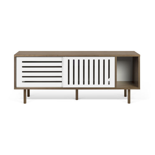 Buffet aparador contemporâneo - DANN STRIPES 165 - TEMAHOME - em madeira laqueada / em carvalho / em nogueira