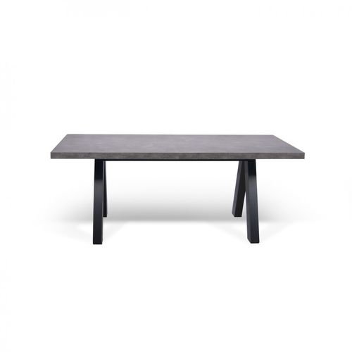 Mesa de jantar contemporânea - APEX - TEMAHOME - em carvalho / com folheado de madeira / em laminado melamínico
