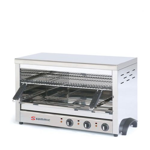 Grelhador elétrico - SGF-650 - Sammic - de bancada / profissional / em aço inoxidável