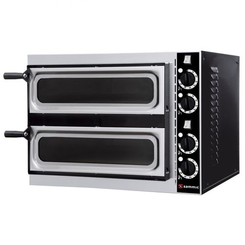 Forno de pizza profissional - PO-1+1/32 - Sammic - elétrico / compacto / de instalação livre