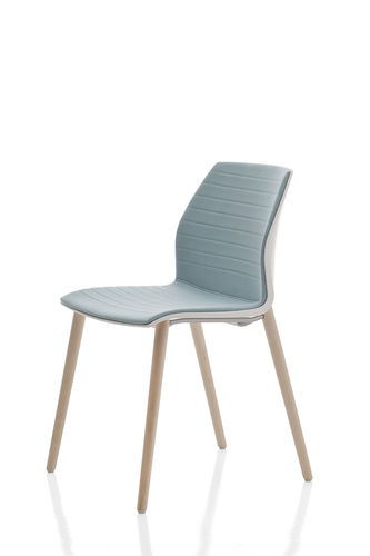 Cadeira para interlocutor contemporânea - KALEA - KASTEL srl - para ambiente interno / em polipropileno / empilhável