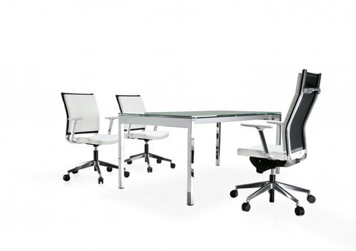 Cadeira executiva contemporânea - KOSMO PLUS - KASTEL srl - em poliuretano / com encosto para cabeça / da linha comercial