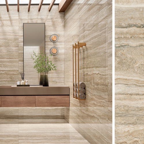 Placas de revestimento em grés porcelanato - ENDLESS - MARGRES - polida / para ambiente interno / para banheiro