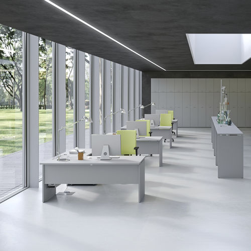 Estação de trabalho - Kamos Pure - NEWFORM Ufficio - contemporânea / em madeira / metálica