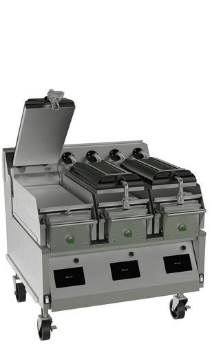 Grill de contato elétrico - L858 - Taylor - de piso / para restaurante / profissional