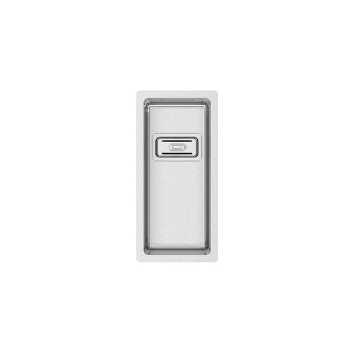 Pia com 1 cuba - BOX LUX 17 - RODI HOME – kitchen sinks and accessories - sem escorredor / em inox escovado / de sobrepor