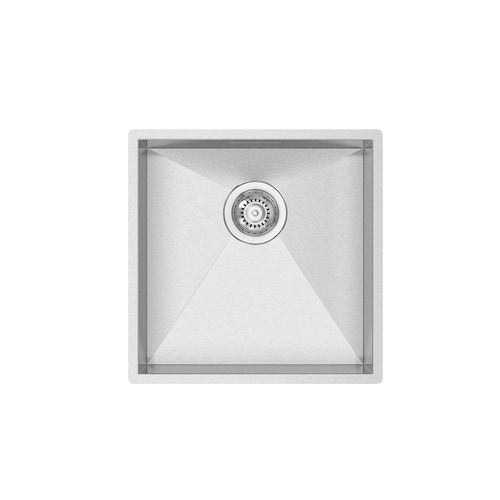 Pia com 1 cuba - BOX LINE 40 - RODI HOME – kitchen sinks and accessories - sem escorredor / em inox escovado / de sobrepor