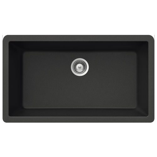 Pia com 1 cuba - 84 - RODI HOME – kitchen sinks and accessories - sem escorredor / em compósito / de embutir (por baixo da bancada)