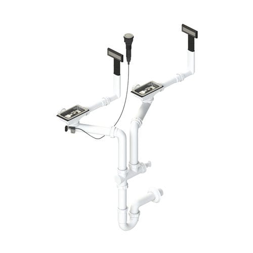 Sifão para lavatório em material plástico - 022225DS - RODI HOME – kitchen sinks and accessories