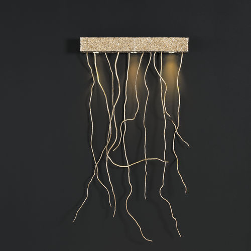 Arandela contemporânea - AUSTER - Serip - para ambiente interno / em bronze / redonda