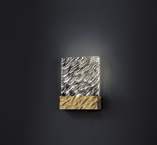 Arandela contemporânea - COASTLINE M - Serip - para ambiente interno / em bronze / em vidro