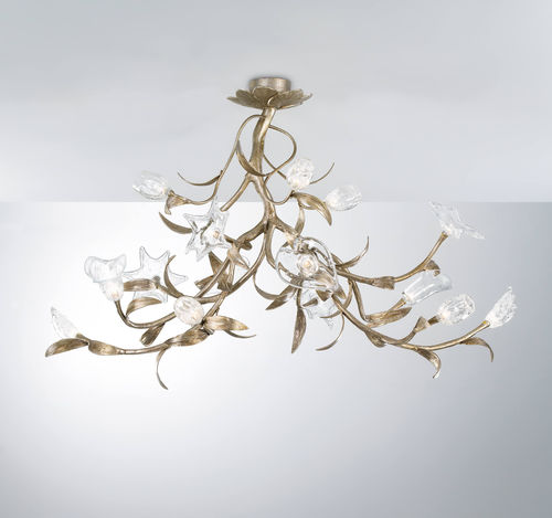 Plafon clássico - ARBOR L - Serip - em vidro / em bronze / de LED