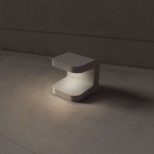 Poste balizador de iluminação para espaços públicos - FLOW: 443.L - SIT Urban Design - de design minimalista / em concreto